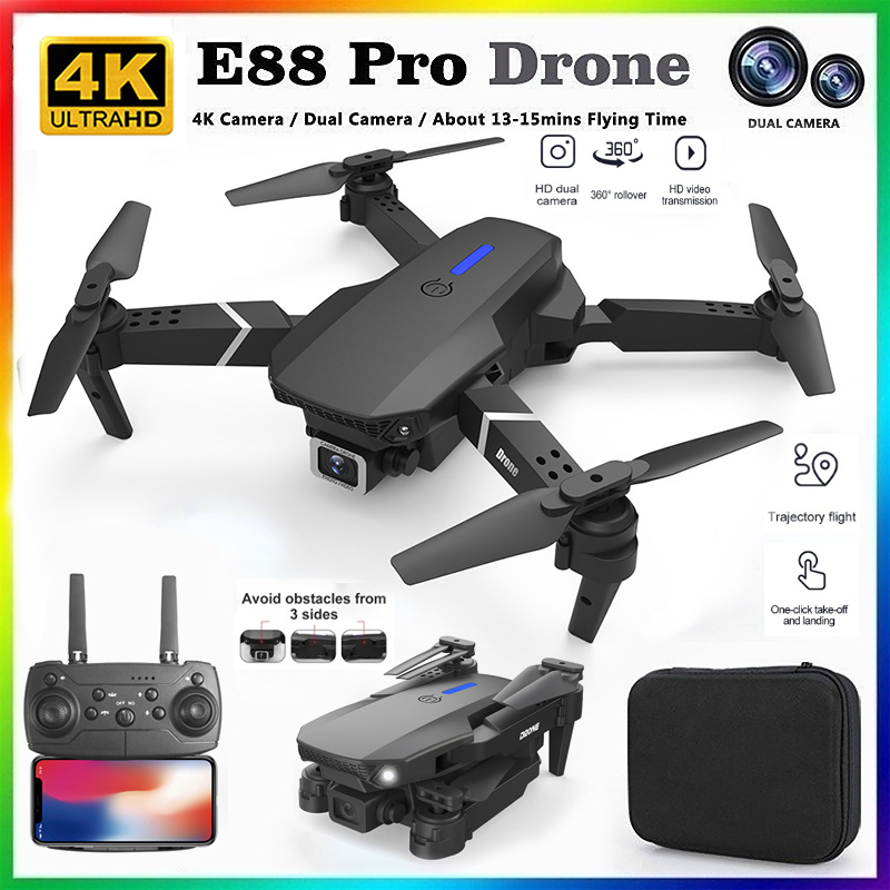 Drone Rc Harness - โดรนรุ่นใหม่ E88 ปี 2026 ระดับมืออาชีพ ความละเอียด