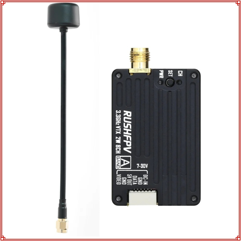 Drone Rc Transmitter And Receiver - 2026 ใหม่ RUSHFPV 3.3G 2W VTX
