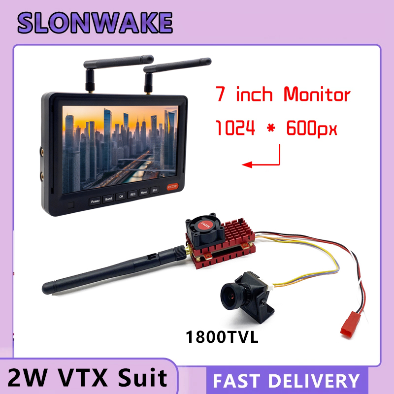 Drone Rc Harness - SLONWAKE 5.8G 2W VTX FPV กล้อง