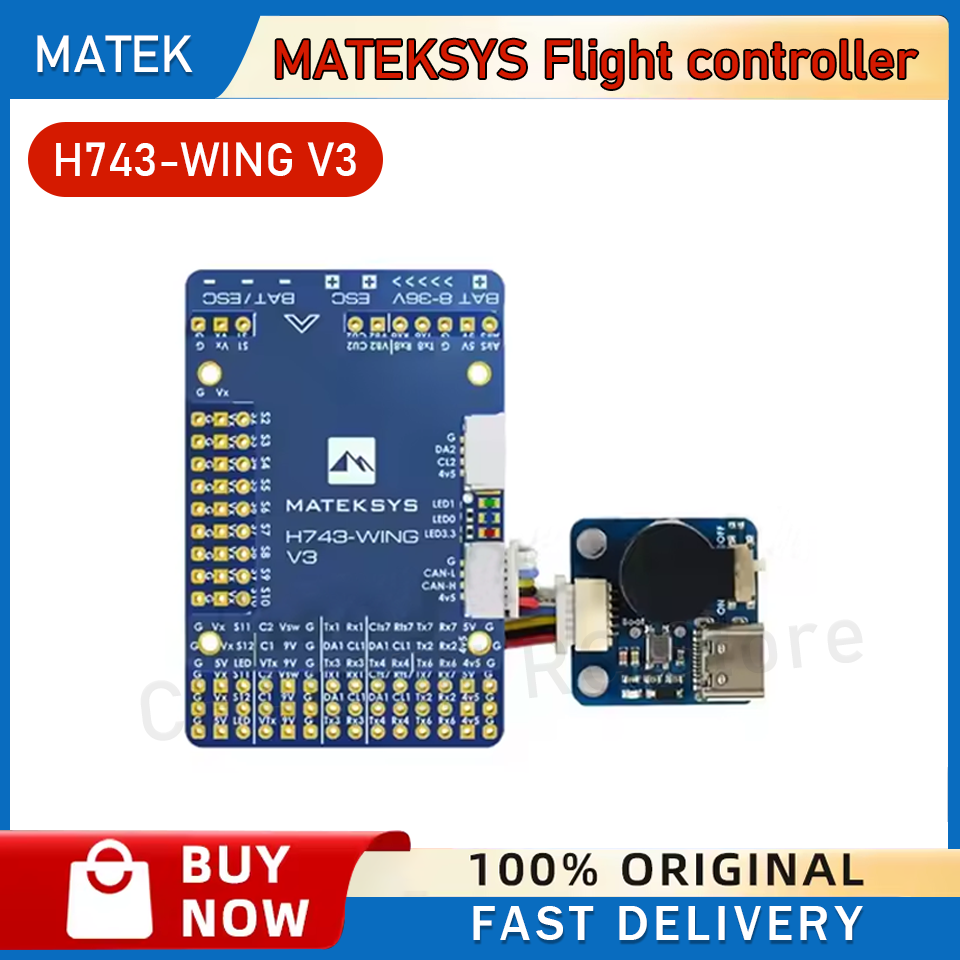 Flight Controller - MATEK MATEKSYS ชุดควบคุมการบิน H743-WING V3 STM32H743VIT6