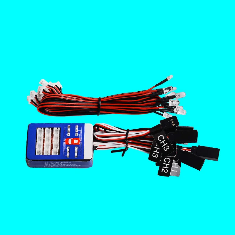 Drone Shahed Rc - ชุดระบบไฟ LED สำหรับรถ RC ขนาด 1/10