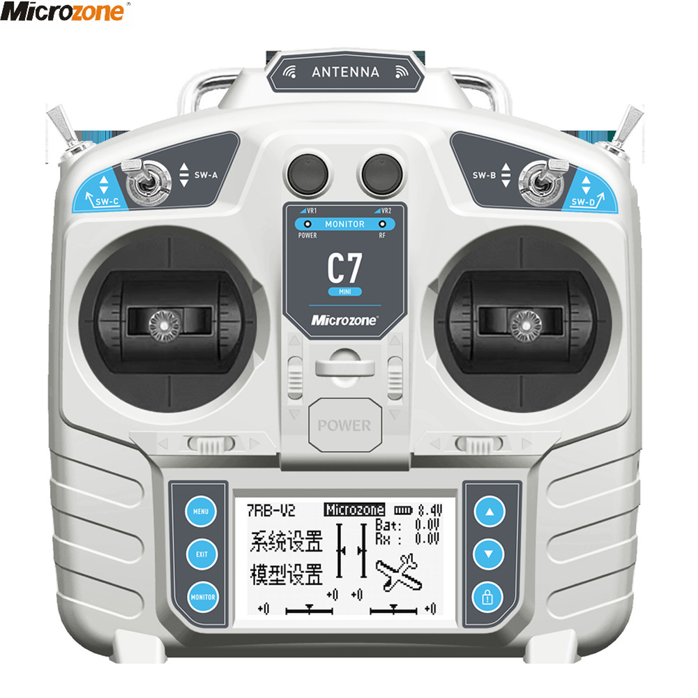 Drone Rc Transmitter And Receiver - MicroZone MC7 Controller C7 เครื่องส่งสัญญาณขนาดเล็ก 2.4G