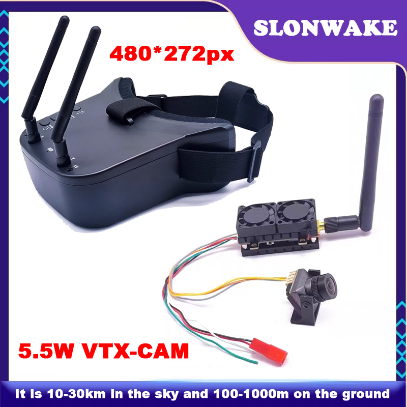 Fpv Camera Cmos - พร้อมใช้งาน 5.8G 48CH FPV VR Goggles