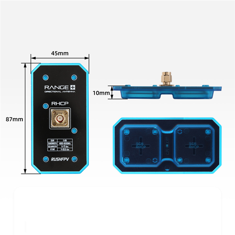 Fpv Antenna Receiver - เสาอากาศแพทช์ FPV ความถี่ 5.8GHz เสาอากาศ VRX