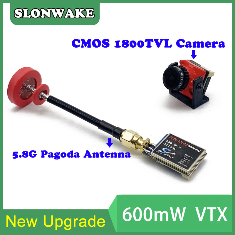 5.8G 48CH 600mW VTX-CAM เครื่อ - Drone Rc Transmitter And Receiver บทวิจารณ์และราคา