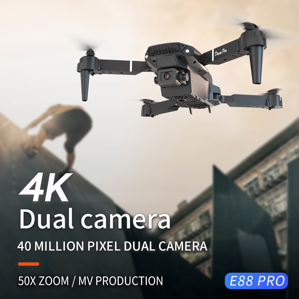 โดรนรุ่นใหม่ E88 ปี 2026 ระดับ - Drone Rc Harness บทวิจารณ์และราคา