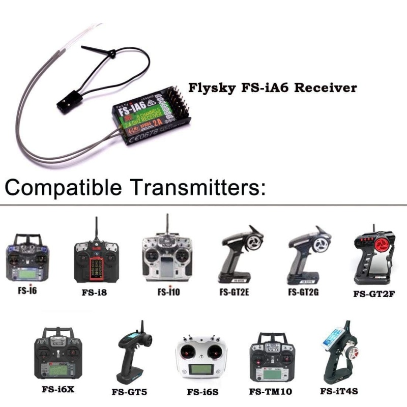 ฟลายสกาย FS-IA6 ตัวรับสัญญาณ 6 - Fpv Antenna Receiver บทวิจารณ์และราคา