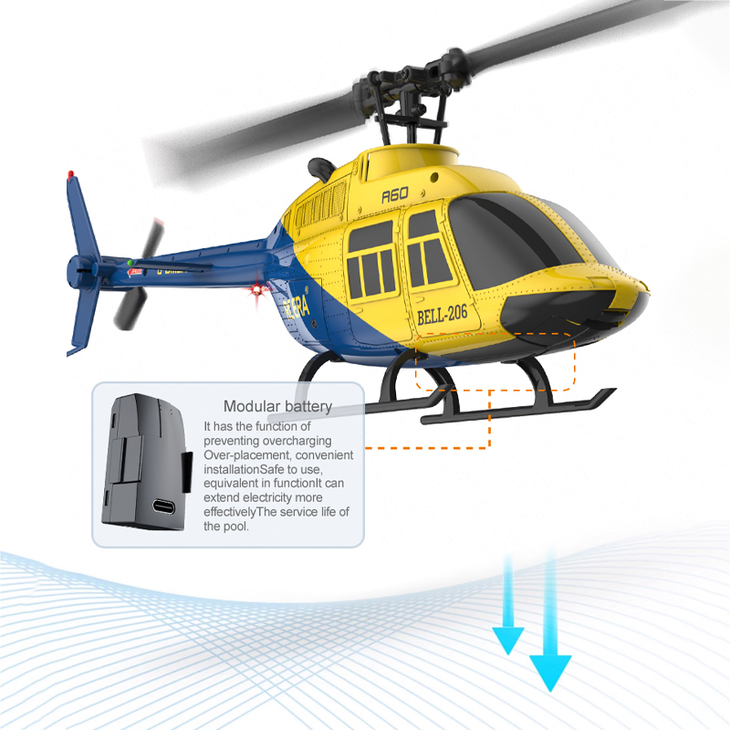 เฮลิคอปเตอร์บังคับวิทยุ A60 2. - Drone Shahed Rc บทวิจารณ์และราคา
