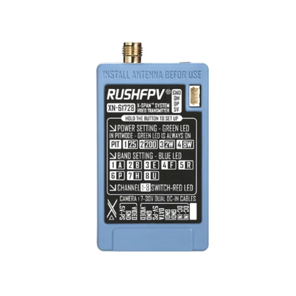 RUSHFPV 6.1‑7.2G 8W X61728 VTX - Drone Rc Transmitter And Receiver บทวิจารณ์และราคา
