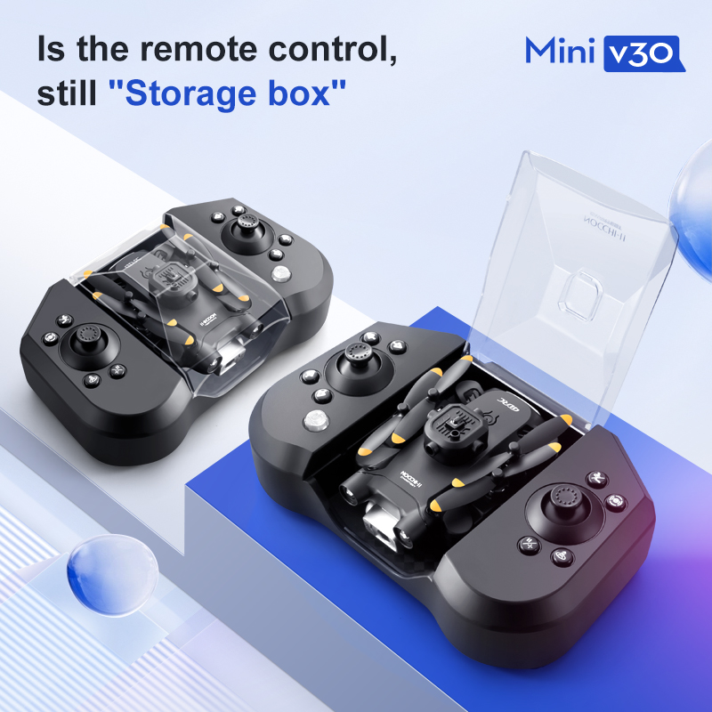 Mini V30 WiFi FPV Drone 4K HD  - Drone Rc Harness บทวิจารณ์และราคา