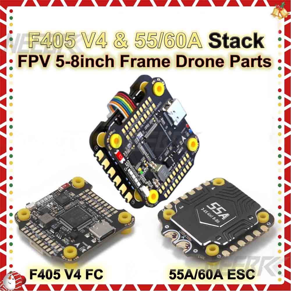 ชุดควบคุมการบิน F405 V4 F4 Sta - Drone Rc V4 บทวิจารณ์และราคา