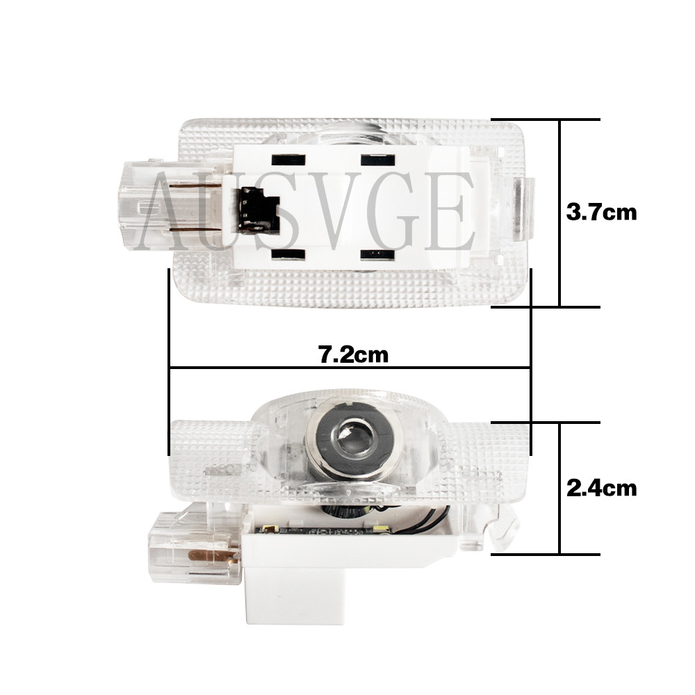 ไฟ LED ต้อนรับที่ประตูรถยนต์ พ - Drone Shahed Rc บทวิจารณ์และราคา