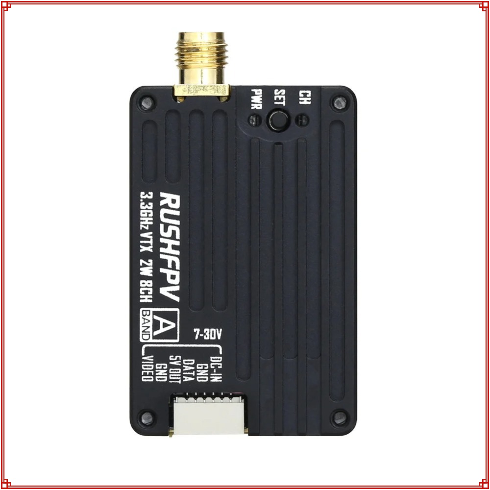 2026 ใหม่ RUSHFPV 3.3G 2W VTX  - Drone Rc Transmitter And Receiver บทวิจารณ์และราคา