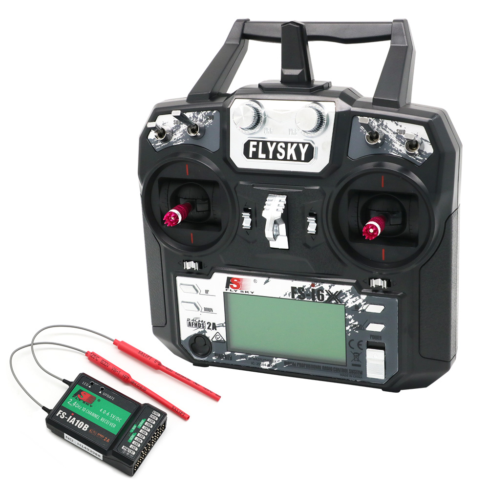 FLYSKY 10CH FS-i6X 2.4GHz ของแ - Drone Rc Transmitter And Receiver บทวิจารณ์และราคา