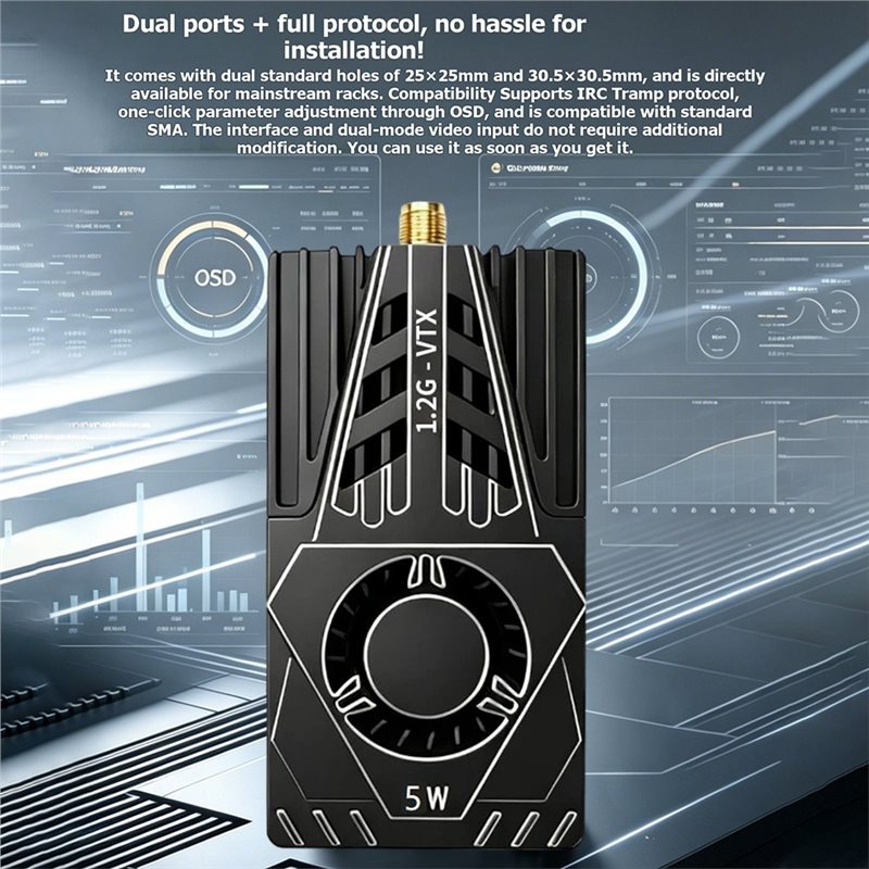VTX สำหรับเครื่องส่งสัญญาณวิดี - Rc Transmitter Drone บทวิจารณ์และราคา