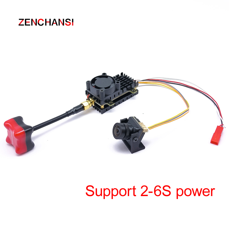 5.8G 2W เครื่องส่งสัญญาณ 2000m - Fpv Camera Cmos บทวิจารณ์และราคา