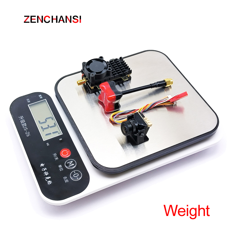 5.8G 2W เครื่องส่งสัญญาณ 2000m - Fpv Camera Cmos บทวิจารณ์และราคา
