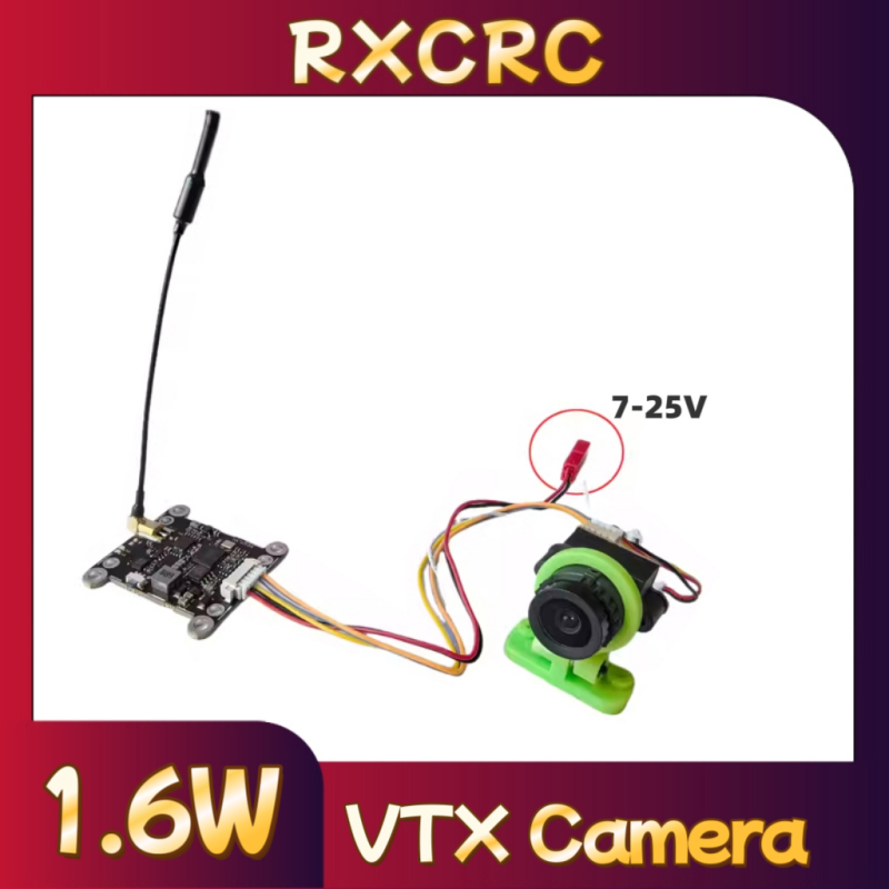 โมดูล RXCRC 5.8G 48CH 1.6W VTX - Drone Rc Transmitter And Receiver บทวิจารณ์และราคา