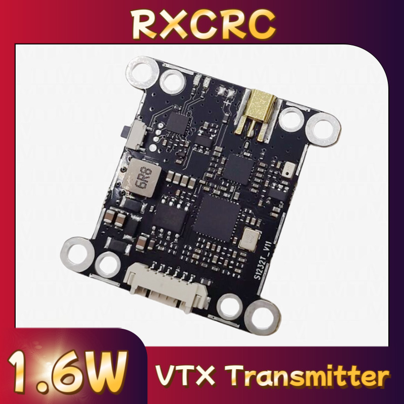 โมดูล RXCRC 5.8G 48CH 1.6W VTX - Drone Rc Transmitter And Receiver บทวิจารณ์และราคา