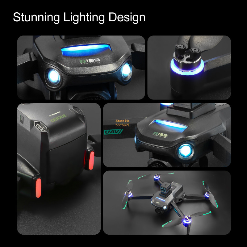 8K กล้องคู่ 5G WIFI FPV รีโมทค - Drone Rc Harness บทวิจารณ์และราคา