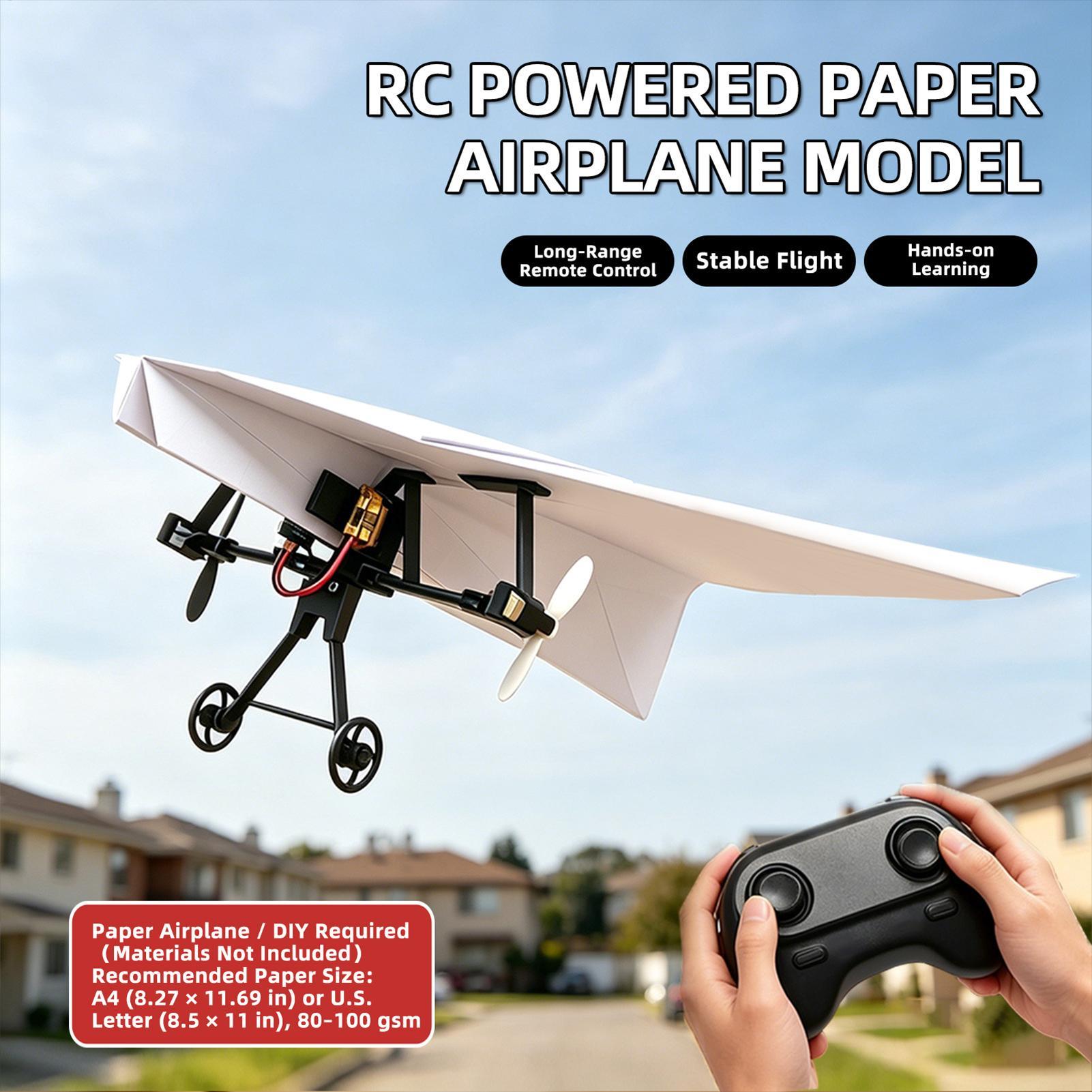 ชุดเครื่องบินกระดาษ DIY RC พร้ - Flight Controller บทวิจารณ์และราคา
