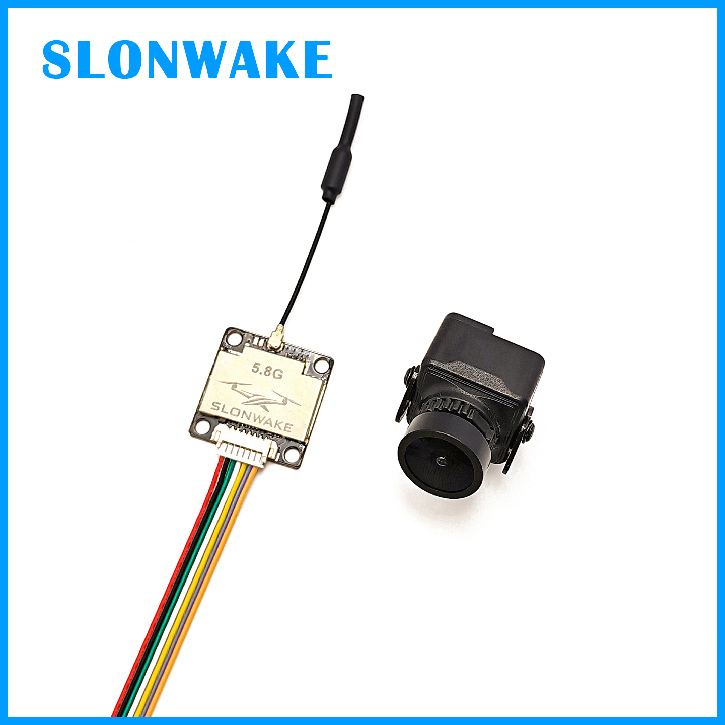 SLONWAKE พร้อมใช้งาน 5.8G 48CH - Drone Rc Transmitter And Receiver บทวิจารณ์และราคา