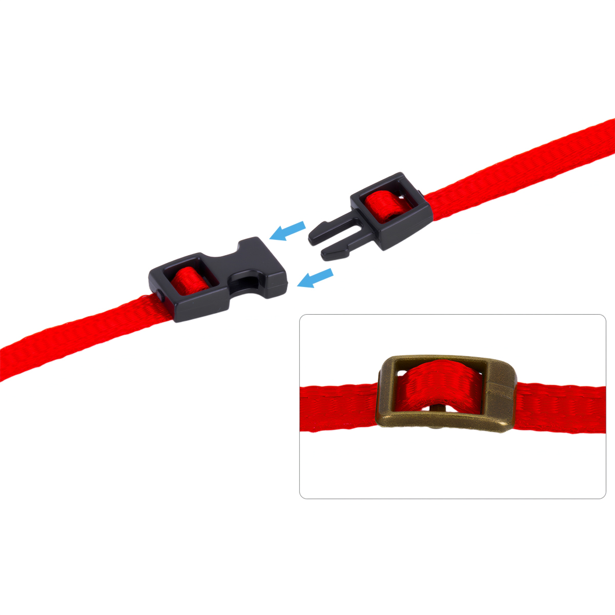สายรัดสัมภาระ 5 ชิ้น สำหรับติด - Drone Rc Belt บทวิจารณ์และราคา