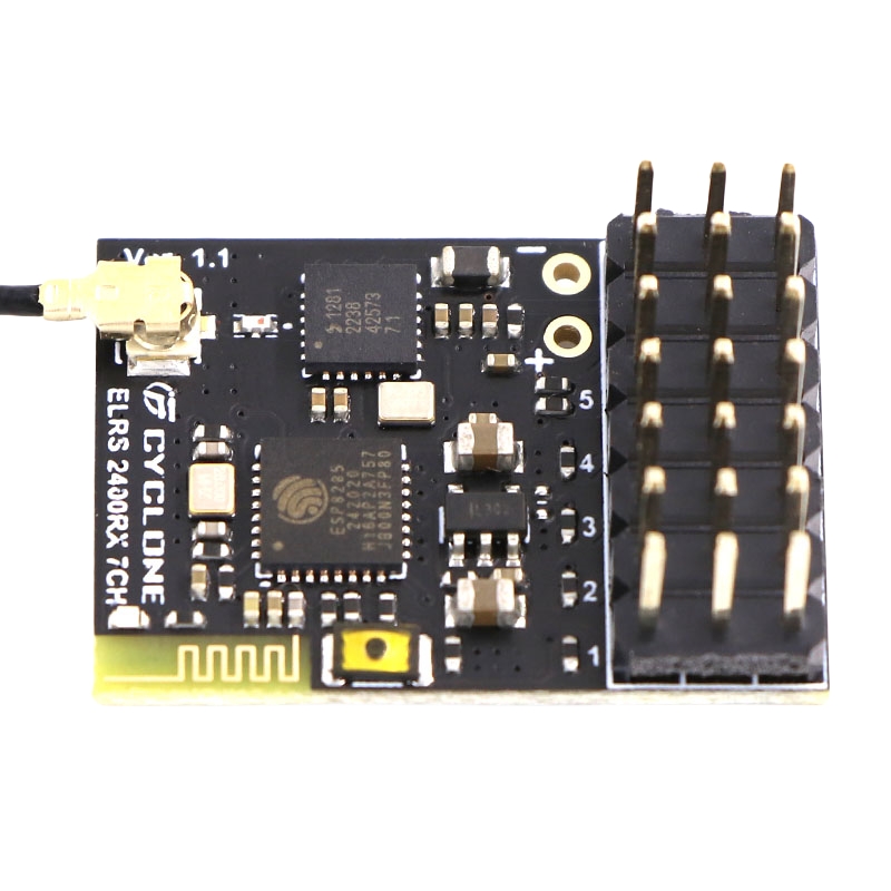 Elrs 2.4G PWM ตัวรับสัญญาณ7CH  - Fpv Antenna Receiver บทวิจารณ์และราคา