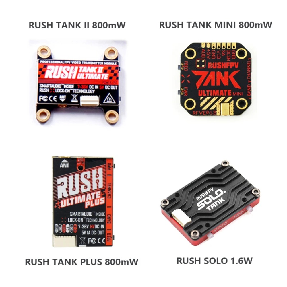 RUSH TANK Ultimate II/Mini/PLU - Fpv Antenna Receiver บทวิจารณ์และราคา