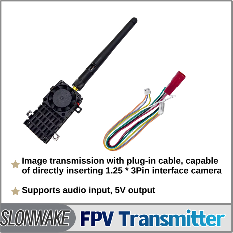 โมดูลส่งสัญญาณวิดีโอ SLONWAKE  - Drone Rc Transmitter And Receiver บทวิจารณ์และราคา