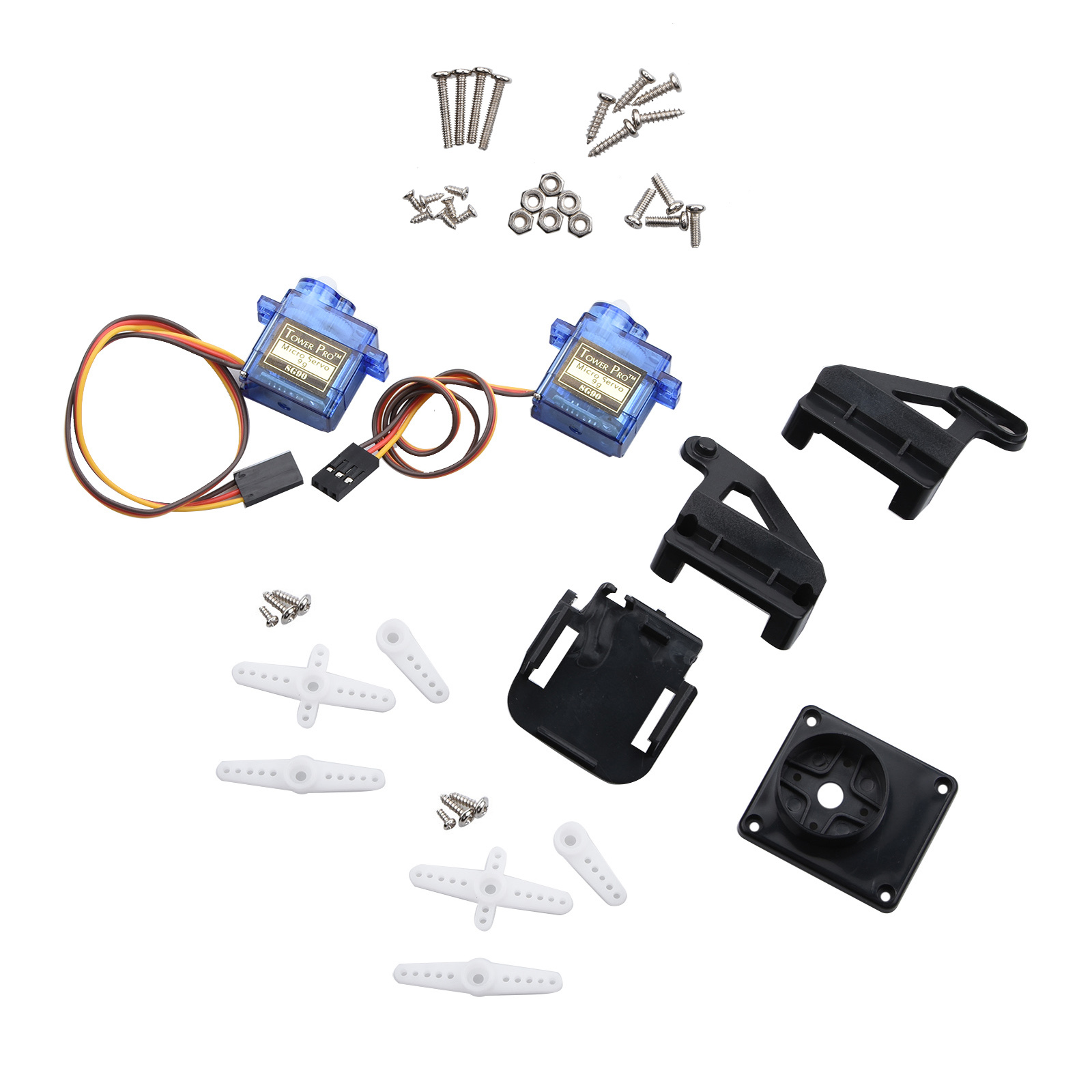 โครงแพลตฟอร์มกิมบอลเซอร์โวแบบส - Quadcopter Frame บทวิจารณ์และราคา