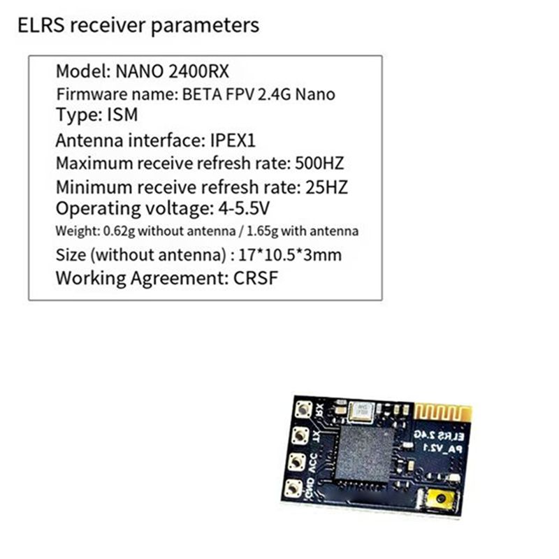CYGJ-10PCS ELRS 2.4Ghz ตัวรับส - Fpv Antenna Receiver บทวิจารณ์และราคา