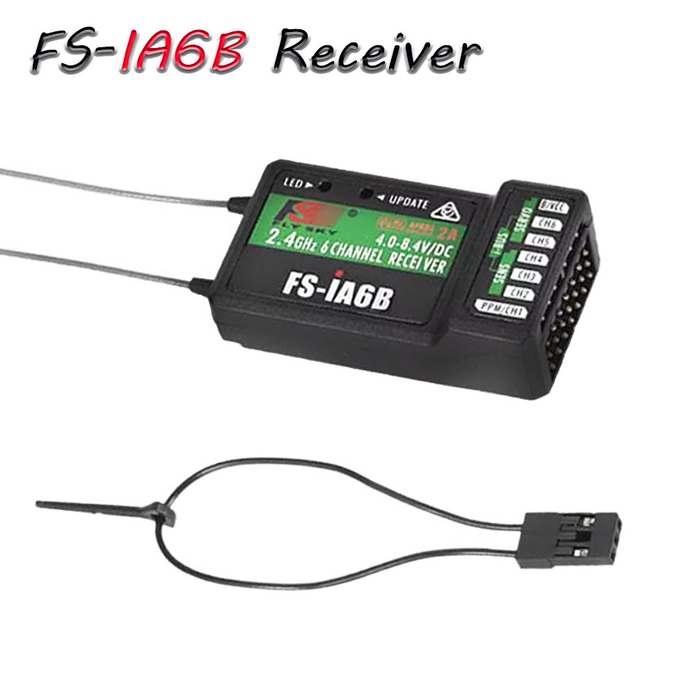 ระบบวิทยุ FS-i6 6CH 2.4GHz AFH - Drone Rc Transmitter And Receiver บทวิจารณ์และราคา