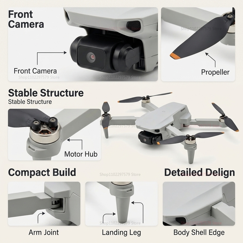 โดรนรุ่นใหม่ Aeri 100 GPS พร้อ - Drone Rc Under 1000 บทวิจารณ์และราคา